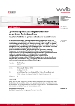 Informationen und Anmeldung