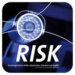Forschungszentrum Risiko, Infrastruktur, Sicherheit und Konflikt