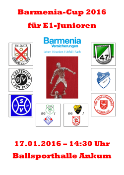 Flyer zum Barmenia