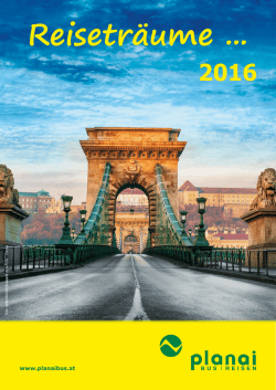 Jetzt downloaden - Planai | Busreisen