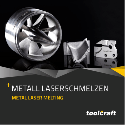 Metall-Laserschmelzen Broschüre