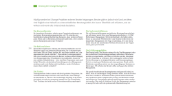 - Beratung beim Change Management