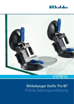 Winkelsauger Verifix® Pro 45° Präzise