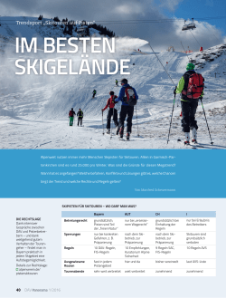 Im BeSTen SkIgel&auml;nDe - Deutscher Alpenverein