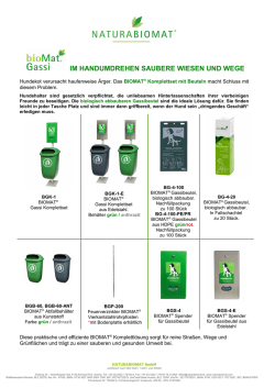 IM HANDUMDREHEN SAUBERE WIESEN UND WEGE