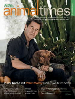 In der K&uuml;che mit Peter Maffay (und 13 weiteren Stars)