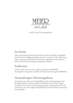 ein Lokal