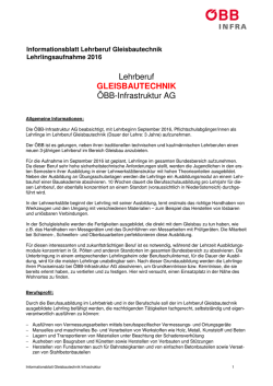 gleisbautechnik