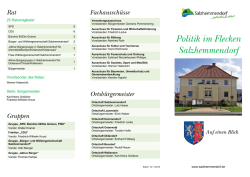 Politik im Flecken Salzhemmendorf