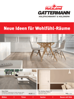 Jetzt ansehen - Holzland Gattermann