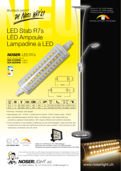 LED Stab R7s LED Ampoule Lampadine a LED