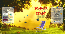 Saison 2016 - Hotel Altstadtquartier Schwedt