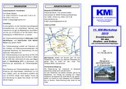 Flyer 11. KM Workshop 2015 - 12.0311.2014 endgültig.pub