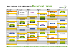 Abfuhrkalender 2016 Hierscheid Humes Auslage.xlsx