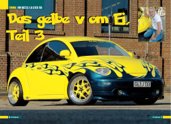 VW&Audi 1-09 080-083 Beetle gelb