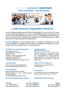 Die DAA Deutsche Angestellten