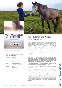 Von Mädchen und Pferden - Salzgeber & Co. Medien GmbH