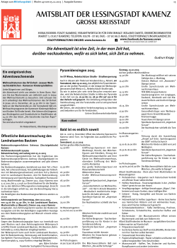 Amtsblatt Woche 49 - 05.12.2015 (924,5 KiB)