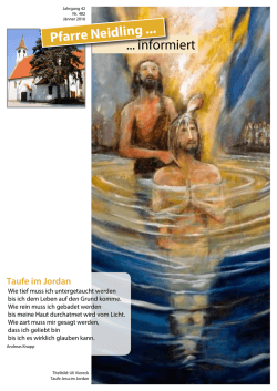 J&auml;nner 2016 - Kirche in &Ouml;sterreich