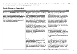 Handreichung zur Hausarbeit