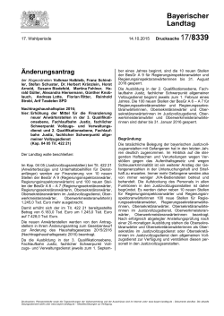 Drucksache 17/8339 - Bayerischer Landtag