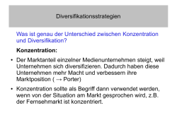 Diversifikation