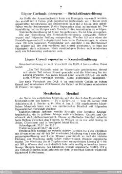 Liquor Carbonis detergens —— Steinkohlenteerlösung`