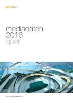 mediadaten 2016 quer