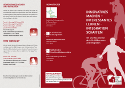 innovatives machen &ndash; interessantes lernen &ndash; integration schaffen