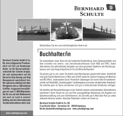 Buchhalter/in - Bernhard Schulte