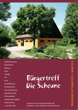 programm september 2015 - märz 2016