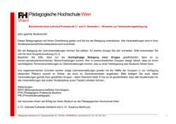 Hinweise zur Veranstaltungsbelegung