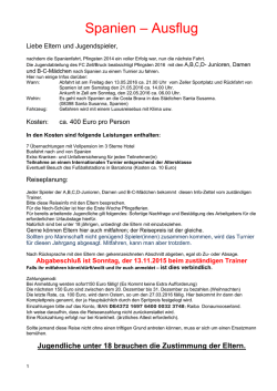 Jugend &ndash; Ausflug