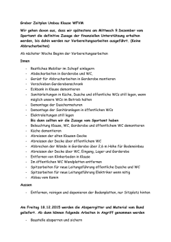 2015-12-05 Zeitplan Umbau Vereinshaus