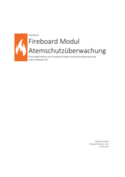 Handbuch Modul Atemschutzüberwachung (als PDF)
