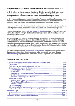 Jahresbericht 2015 als PDF