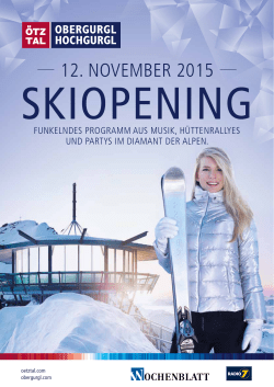 Programm Skiopening - Obergurgl
