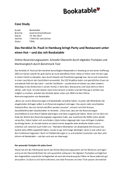Case Study Das Herzblut St. Pauli in Hamburg bringt Party und