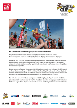 Ein sportliches Sommer-Highlight mit vielen Side