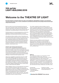 Pressemitteilung Light+Building PDF
