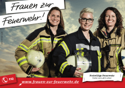 PDF - Frauen zur Feuerwehr!