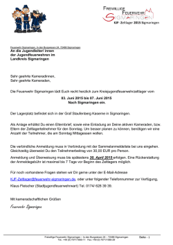 Feuerwehr Sigmaringen