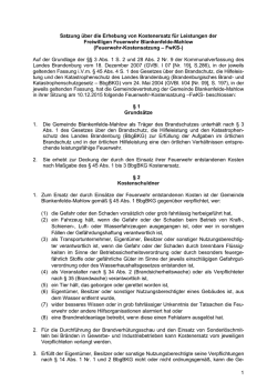 Feuerwehr - Blankenfelde