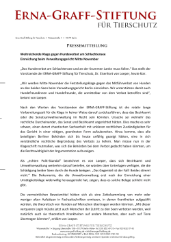 2015-10-21, PM Klage Schlachtensee - Erna-Graff
