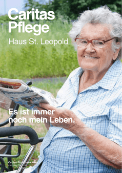 Infofolder Haus St. Leopold