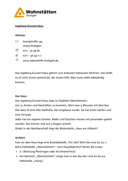 Ingeborg-Grunert-Haus Beschreibung