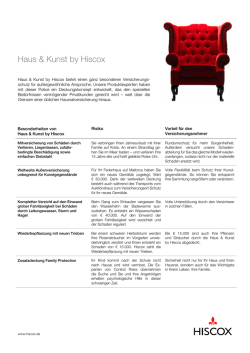 Haus & Kunst by Hiscox