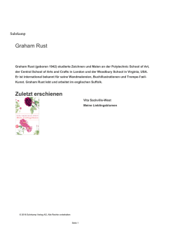 Graham Rust Zuletzt erschienen