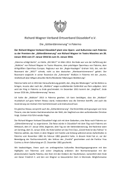 Richard-Wagner-Verband Ortsverband Düsseldorf e.V.