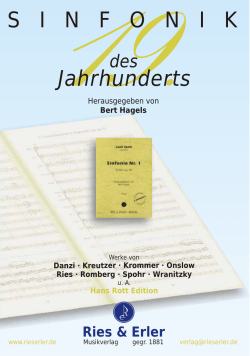 Sinfonik des 19. Jahrhunderts